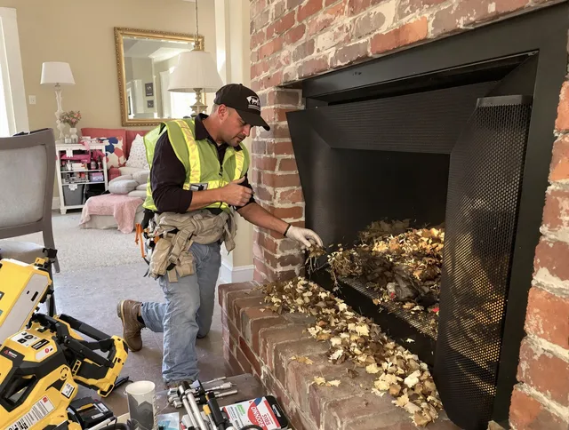 Safe screening installation by Fountain Chimney Sweep in Fountain, CO