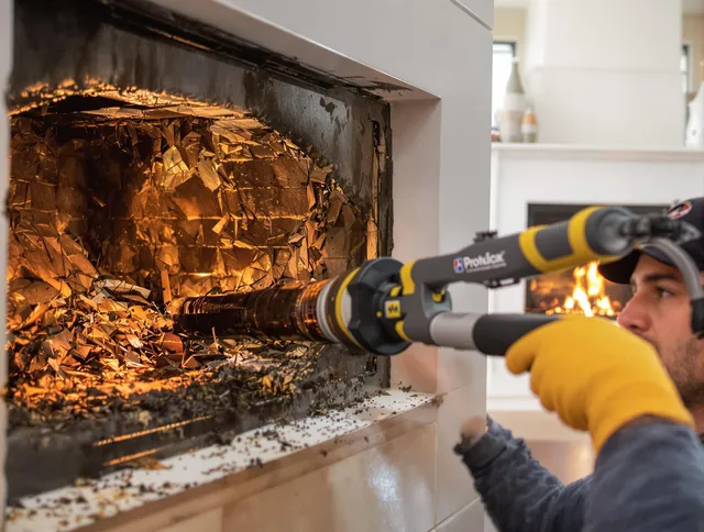 Professional chimney cleaning by Fountain Chimney Sweep in Fountain, CO