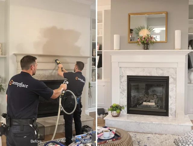 Professional soot removal by Fountain Chimney Sweep team in Fountain, CO